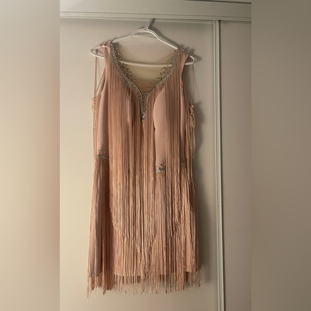 Beautiful designer JLo style dress.